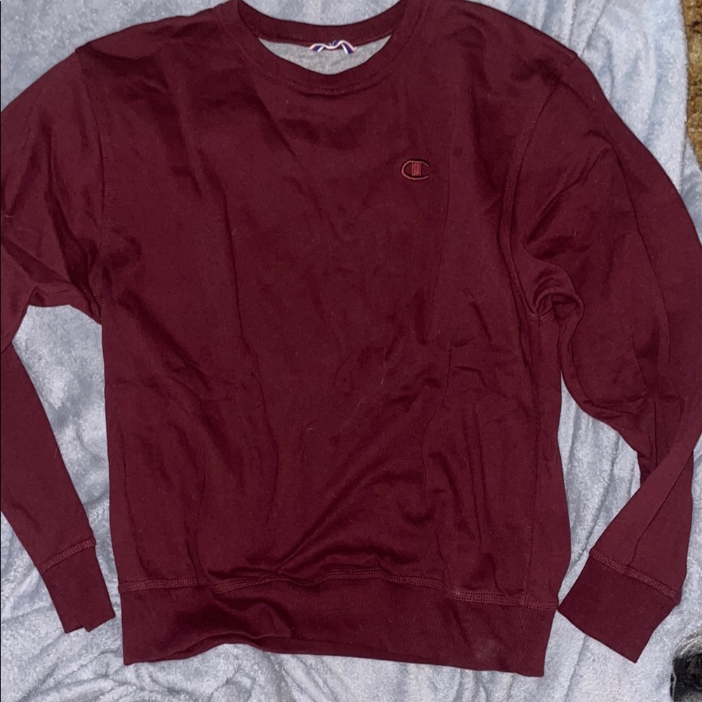 Champion Red Crewneck Sweater